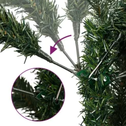 vidaXL - Kunstkerstboom - Groen - 120 cm