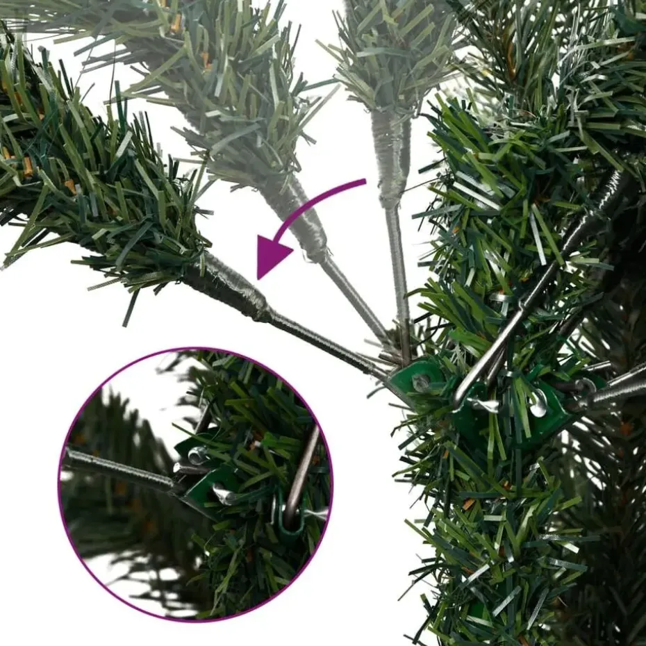 vidaXL - Kunstkerstboom - Groen - 120 cm