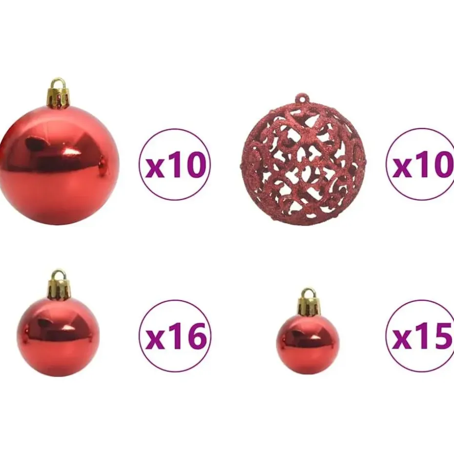 vidaXL - Kunstkerstboom met staal standaard 180 cm - Groen - PVC
