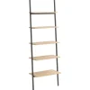 vidaXL - Ladderrek - Bruin - Bewerkt hout