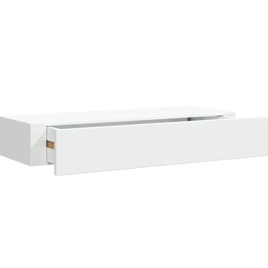 vidaXL - Ladeschap - Wit - MDF