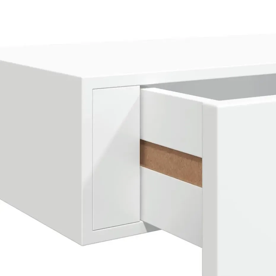 vidaXL - Ladeschap - Wit - MDF