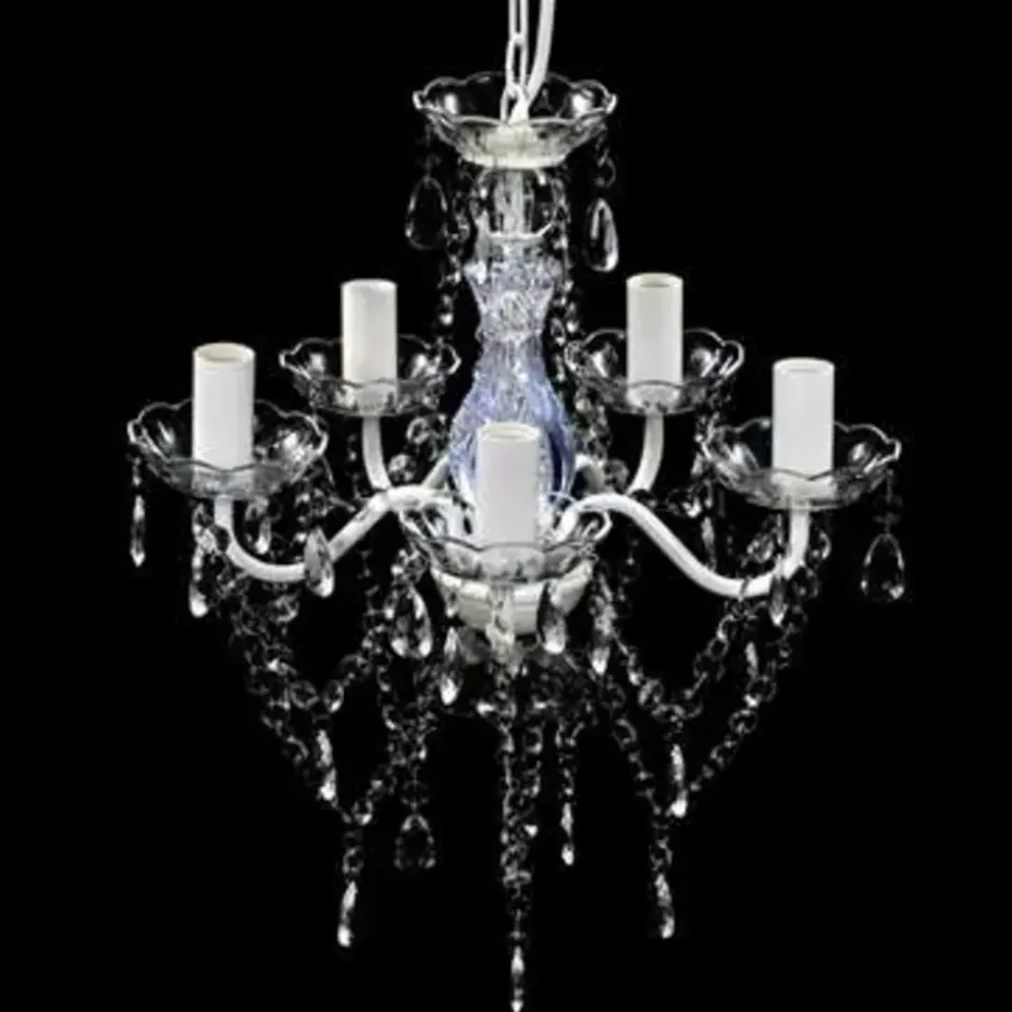 vidaXL - Lamp - Transparent - Glas