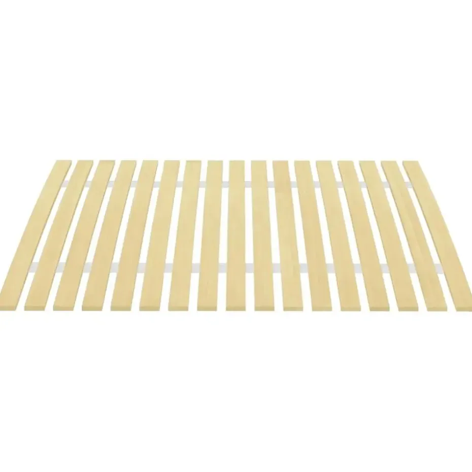 vidaXL - Lattenbodem met 17 latten - Bruin - Hout - 90 x 200 cm