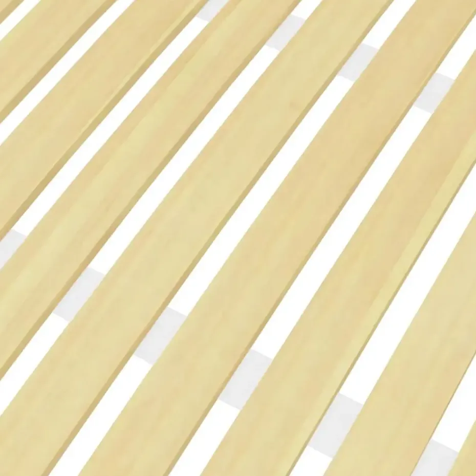 vidaXL - Lattenbodem met 24 latten - Bruin - Hout - 70 x 200 cm