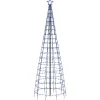 vidaXL - Led-kerstboom - Blauw - 300 cm