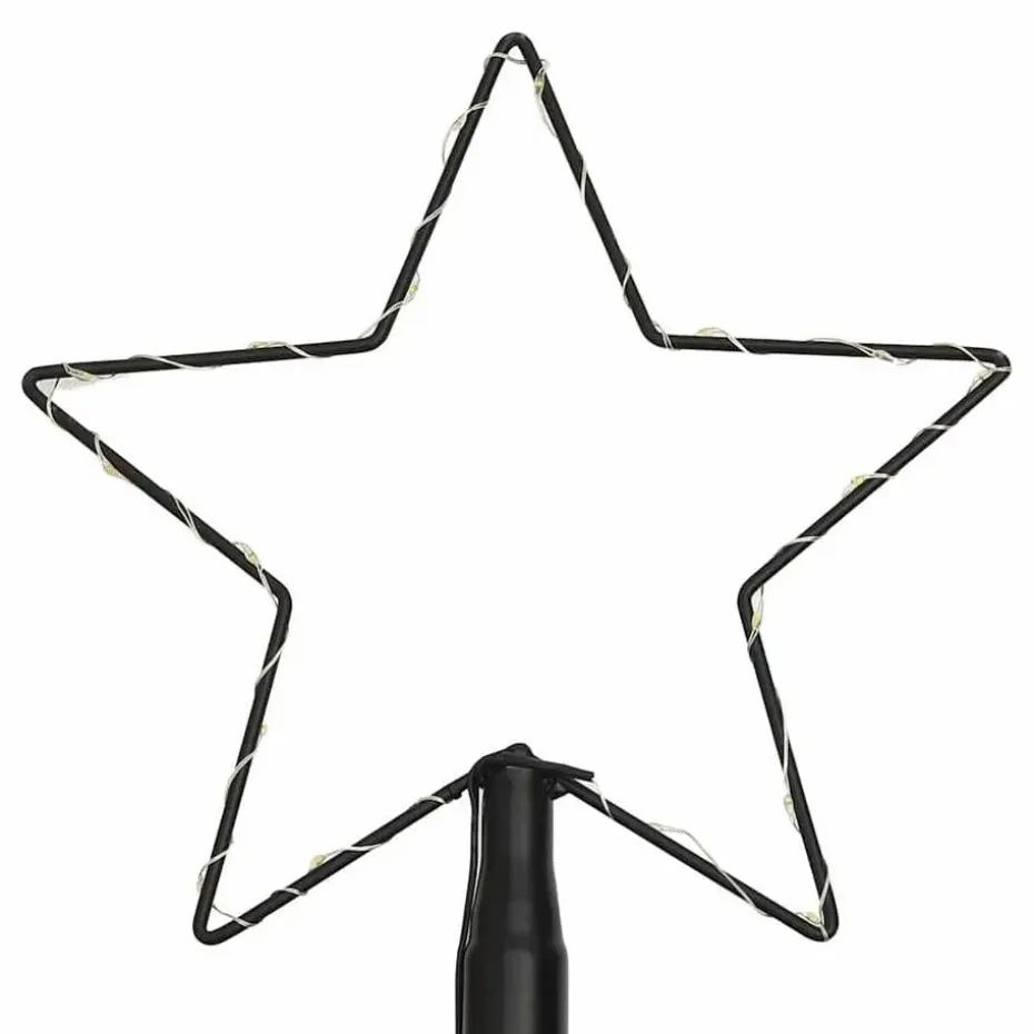 vidaXL - Led-kerstboom - Blauw - IJzer