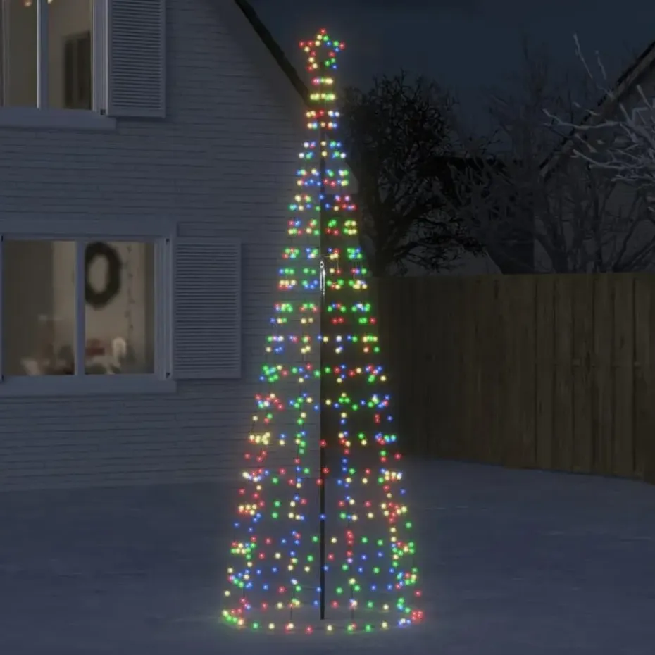 vidaXL - Led-kerstboom - Multikleur - 300 cm