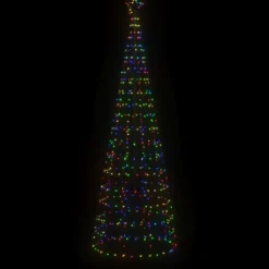 vidaXL - Led-kerstboom - Multikleur - 300 cm