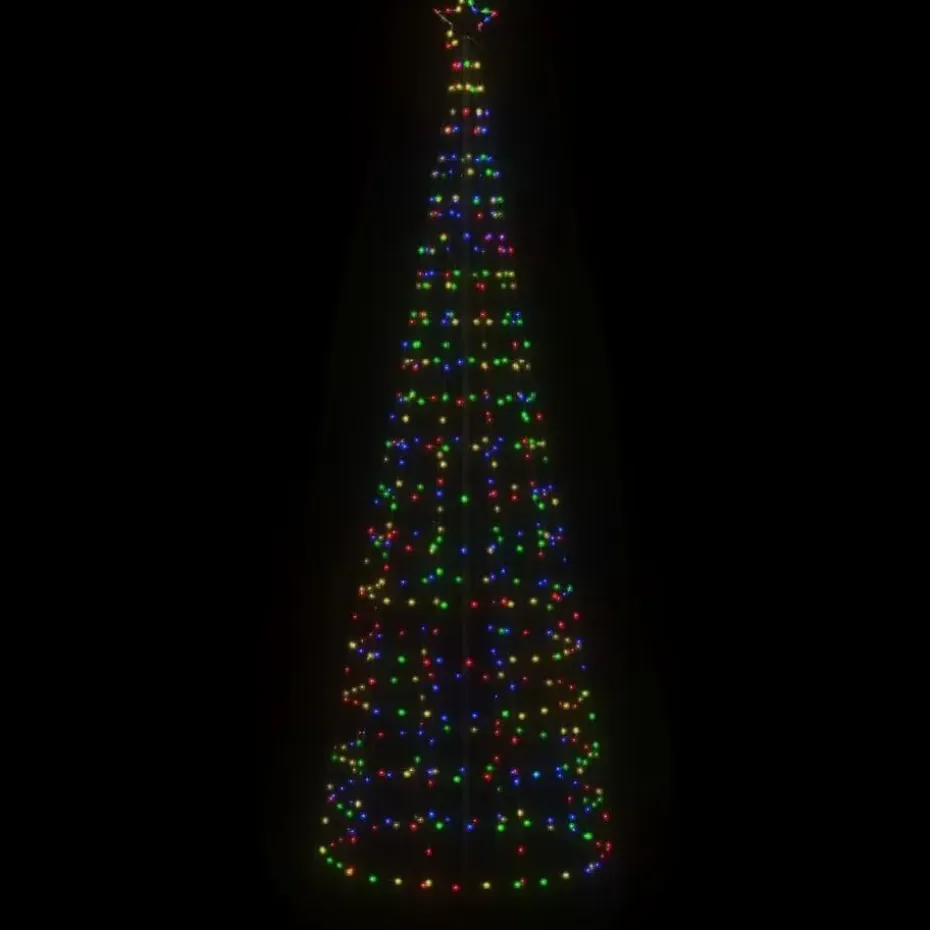 vidaXL - Led-kerstboom - Multikleur - 300 cm