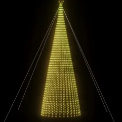 vidaXL - Led-kerstboom - Warmwit - 500 cm