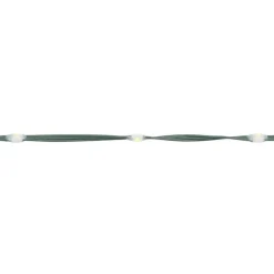 vidaXL - LED-kerstboom met spikes 495 LEDs 123x300,5 cm - Warmwit - Koper, ijzer