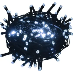 vidaXL - Led-slinger - Cold white - 30 m