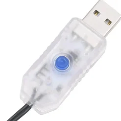 vidaXL - Led-slinger - Cold white - 30 m