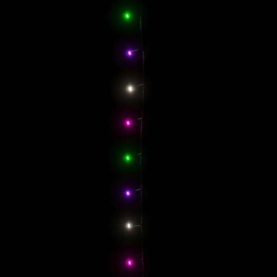 vidaXL - Led-slinger - Pastel multicolour - 15 m