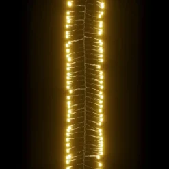 vidaXL - Led-slinger - Warmwit en donkergroen
