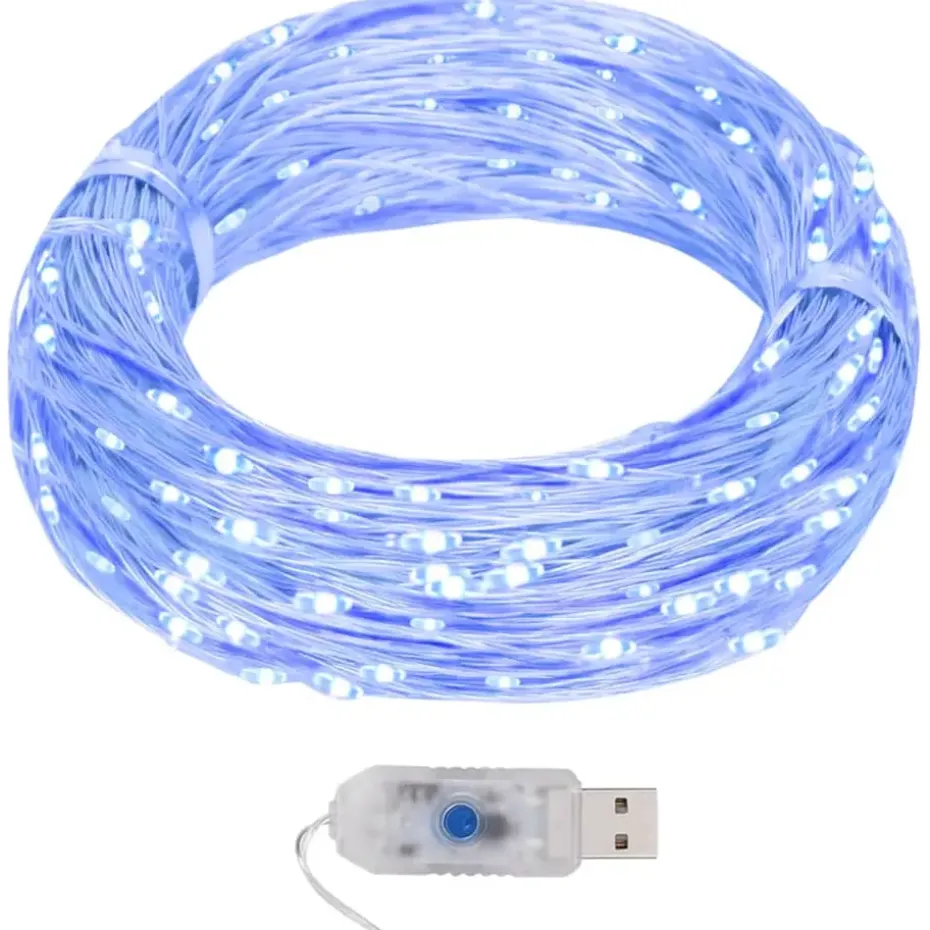 vidaXL - Lichtsnoer - Blue - 40 m