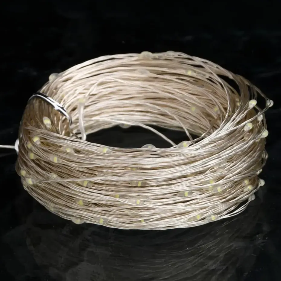 vidaXL - Lichtsnoer - Cold white - 40 m