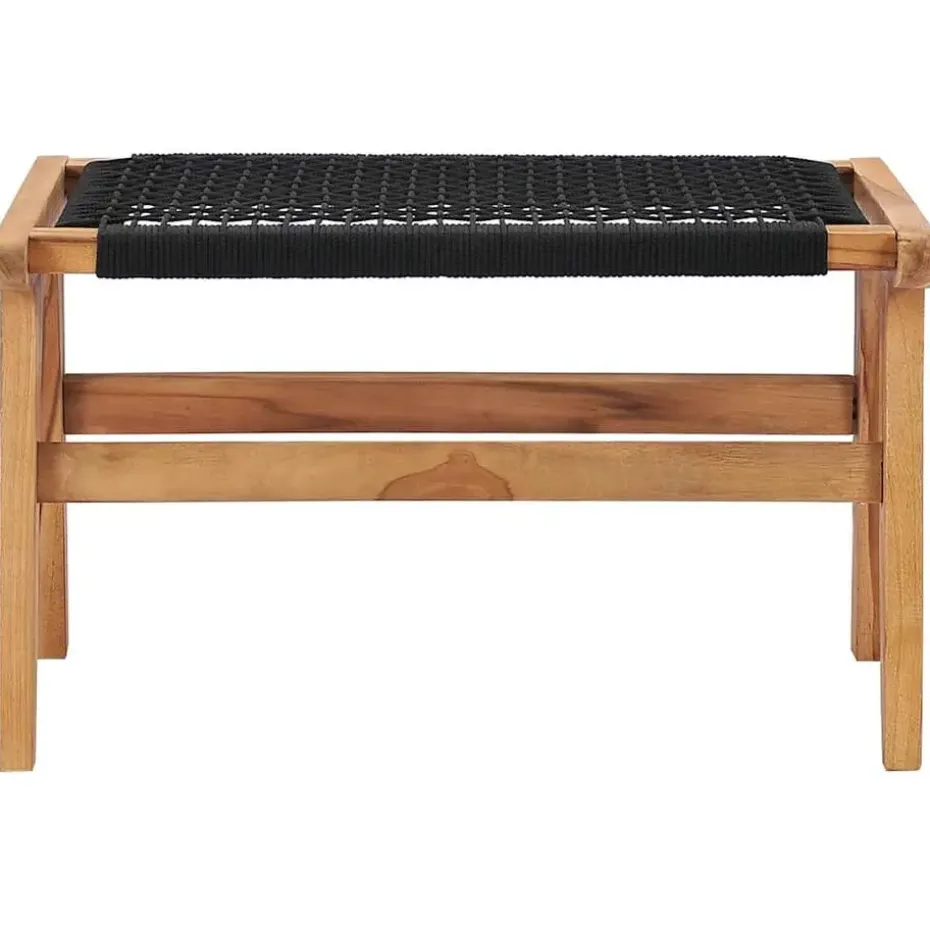vidaXL - Ligbed - Bruin - Hout
