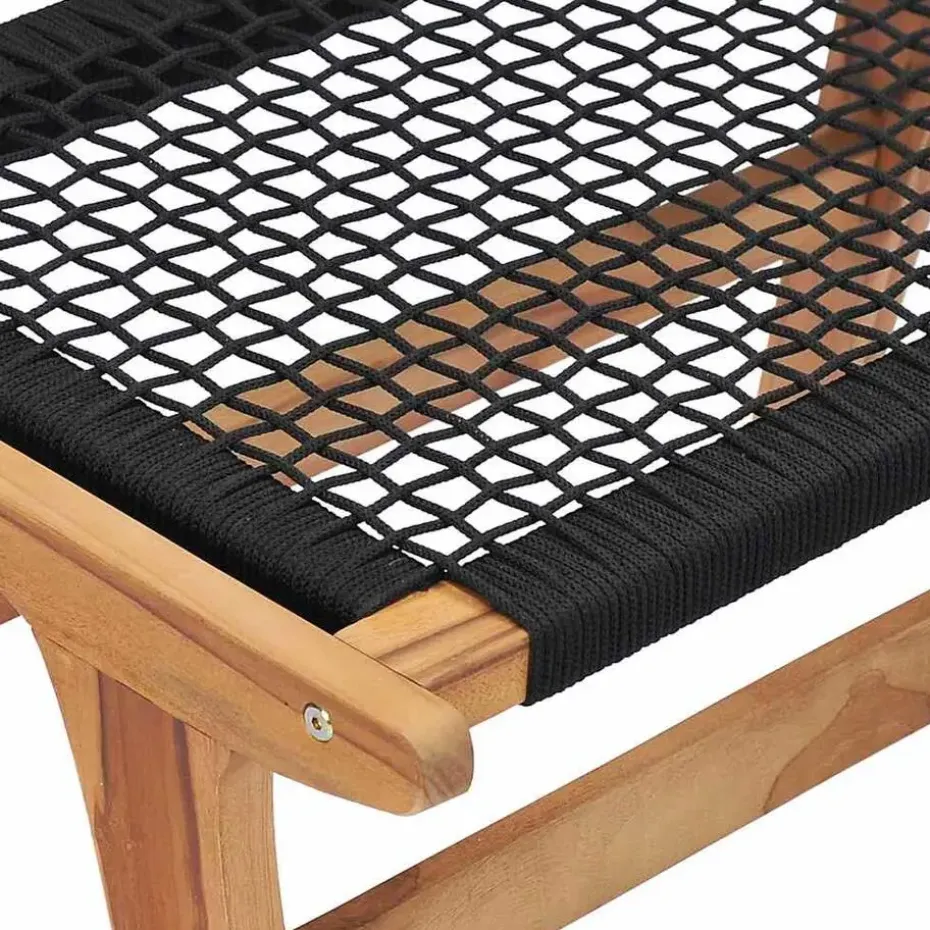 vidaXL - Ligbed - Bruin - Hout