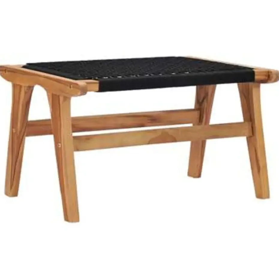 vidaXL - Ligbed - Bruin - Hout