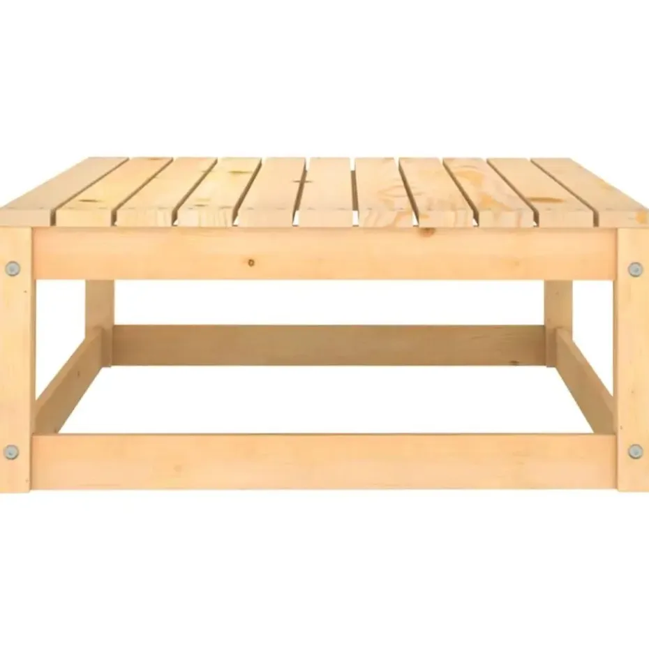 vidaXL - Loungeset - Antraciet - Grenenhout - 4 stuks