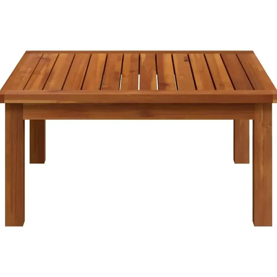 vidaXL - Loungeset - Bruin - Acaciahout - 3 stuks - Met kussens