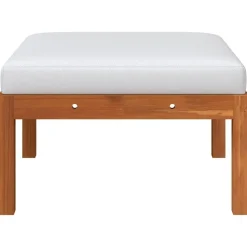 vidaXL - Loungeset - Bruin - Acaciahout - 3 stuks - Met kussens