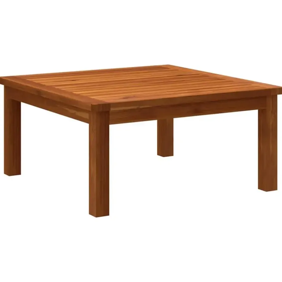 vidaXL - Loungeset - Bruin - Acaciahout - 3 stuks - Met kussens