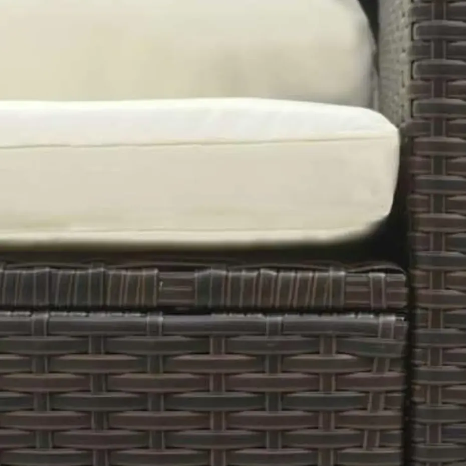 vidaXL - Loungeset - Bruin - Poly rattan