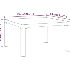 vidaXL - Loungeset - Zwart - Poly rattan