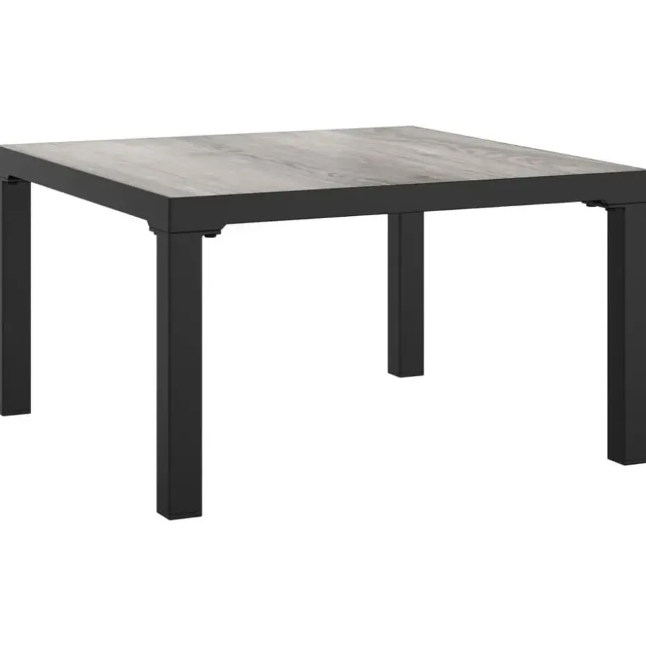 vidaXL - Loungeset - Zwart - Poly rattan