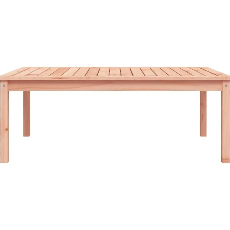 vidaXL - Loungetafel - Naturel - Massief douglashout - 121x82,5x45 cm