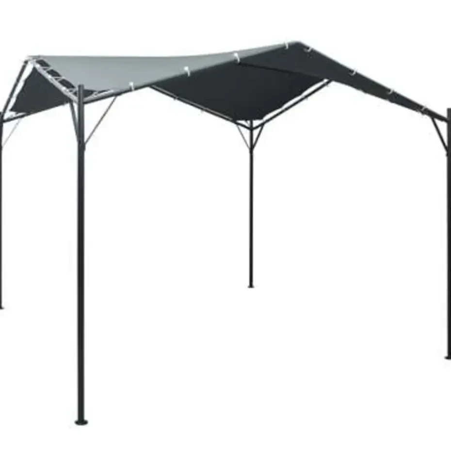vidaXL - Luifel - Antraciet - Stof - 3 x 3 m
