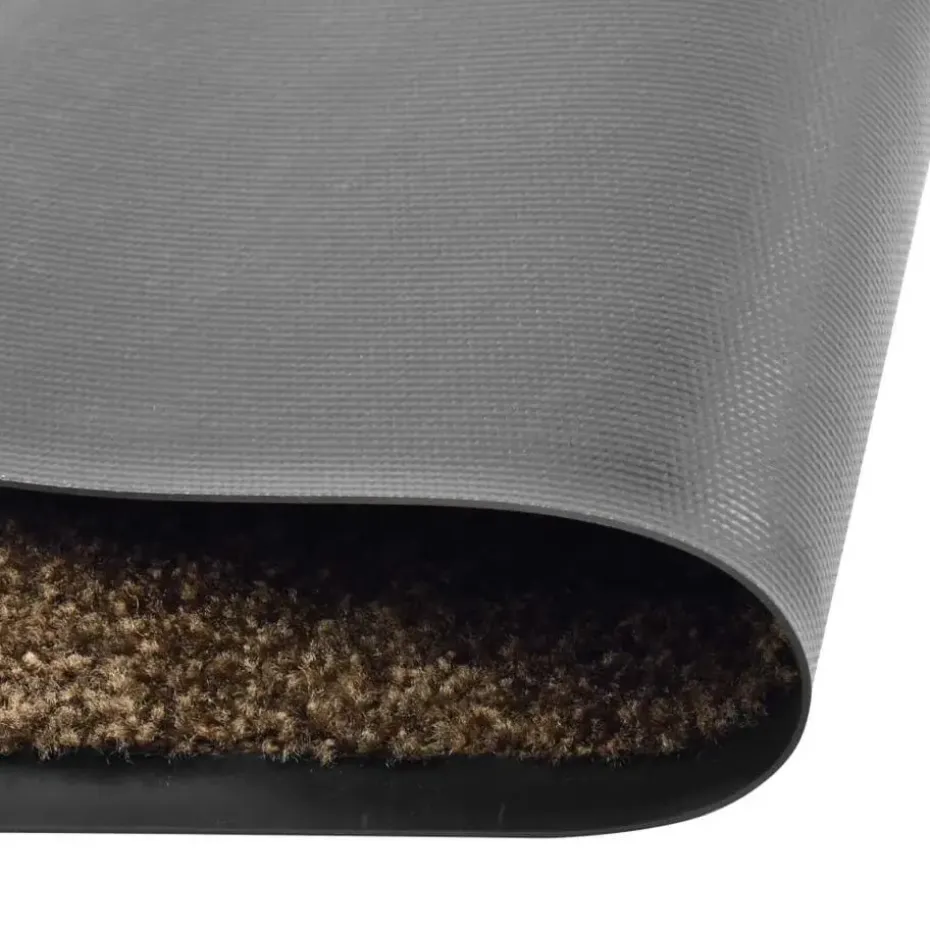 vidaXL - Mat - Bruin - Stof - 60 x 180 cm