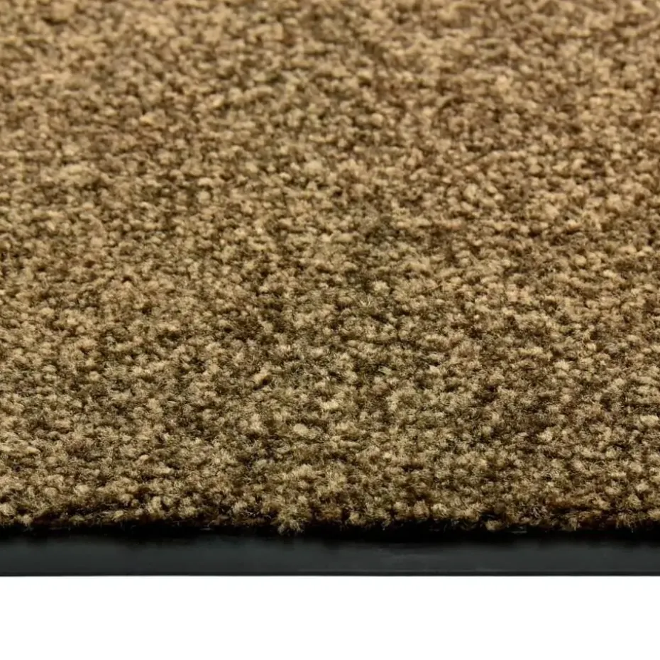 vidaXL - Mat - Bruin - Stof - 90 x 150 cm