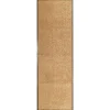 vidaXL - Mat - Crème - Stof - 60 x 180 cm
