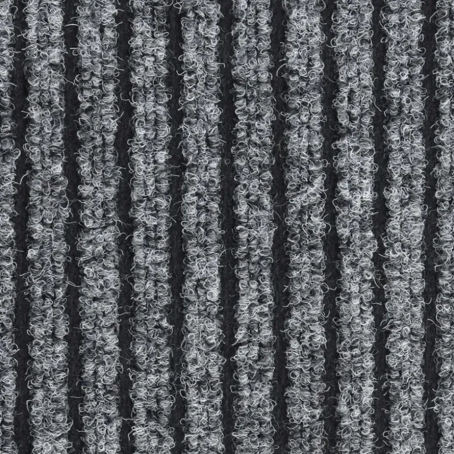 vidaXL - Mat - Grijs - Polypropyleen - 80 x 120 cm