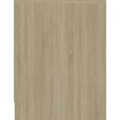 vidaXL - Nachtkastje - Bruin - Bewerkt hout