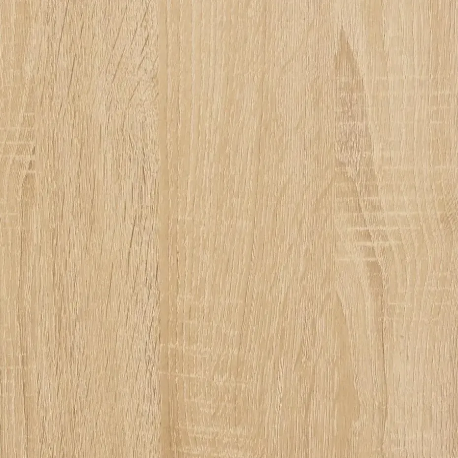 vidaXL - Nachtkastje - Bruin - Bewerkt hout