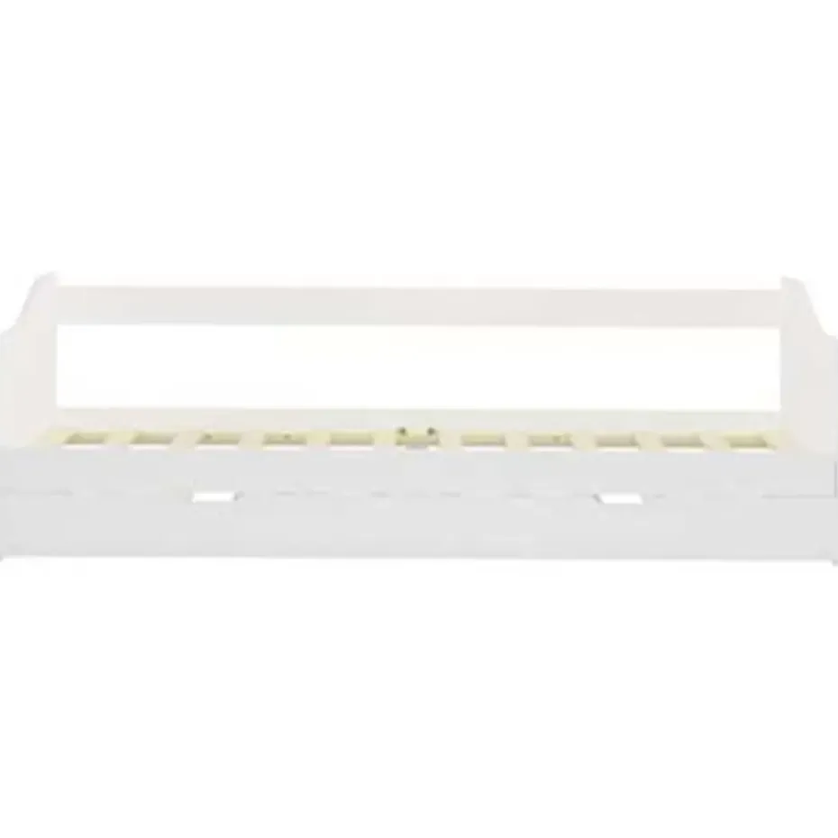 vidaXL - Onderschuifbed - Wit - Grenenhout - 90x200 cm