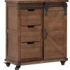 vidaXL - Opbergkast - Bruin - Hout