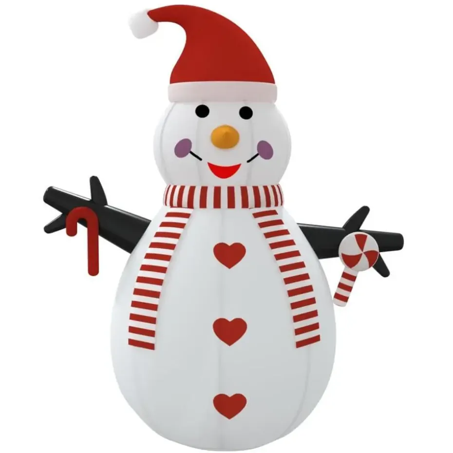 vidaXL - Opblaasbare Sneeuwpop - 250 cm