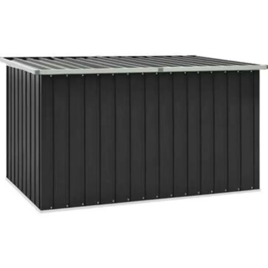 vidaXL - Opslagkist - Antraciet - Staal - 171 x 99 x 93 cm