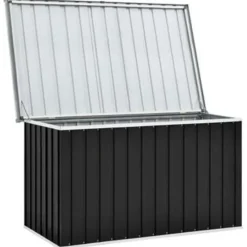 vidaXL - Opslagkist - Antraciet - Staal - 149 x 99 x 93 cm