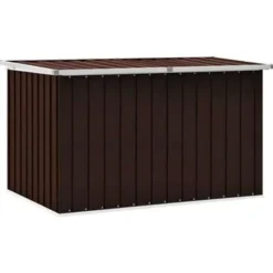 vidaXL - Opslagkist - Bruin - Staal - 149 x 99 x 93 cm