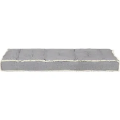 vidaXL - Pallet Bankkussen - Antraciet - Katoen