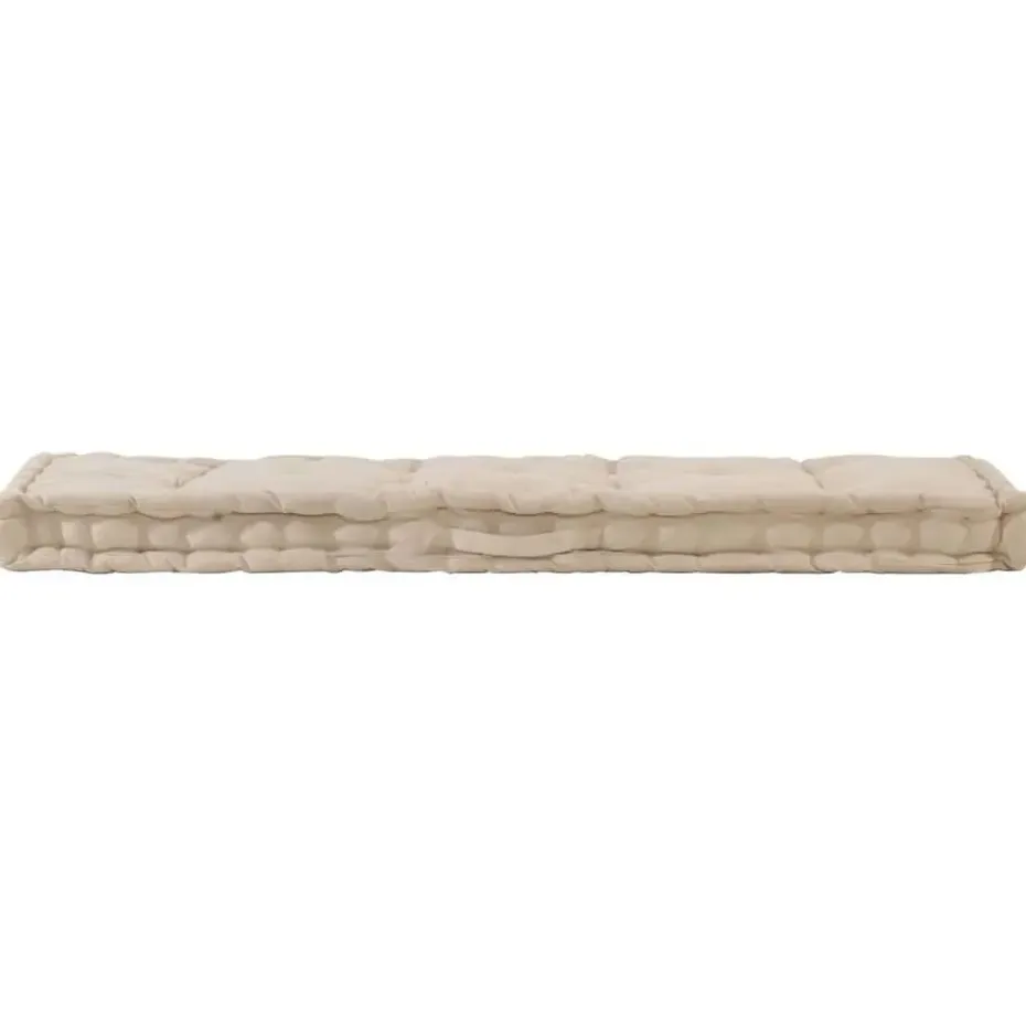 vidaXL - Palletkussen - Beige - Katoen