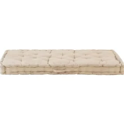 vidaXL - Palletkussen - Beige - Katoen