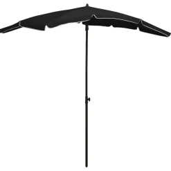 vidaXL - Parasol - Zwart